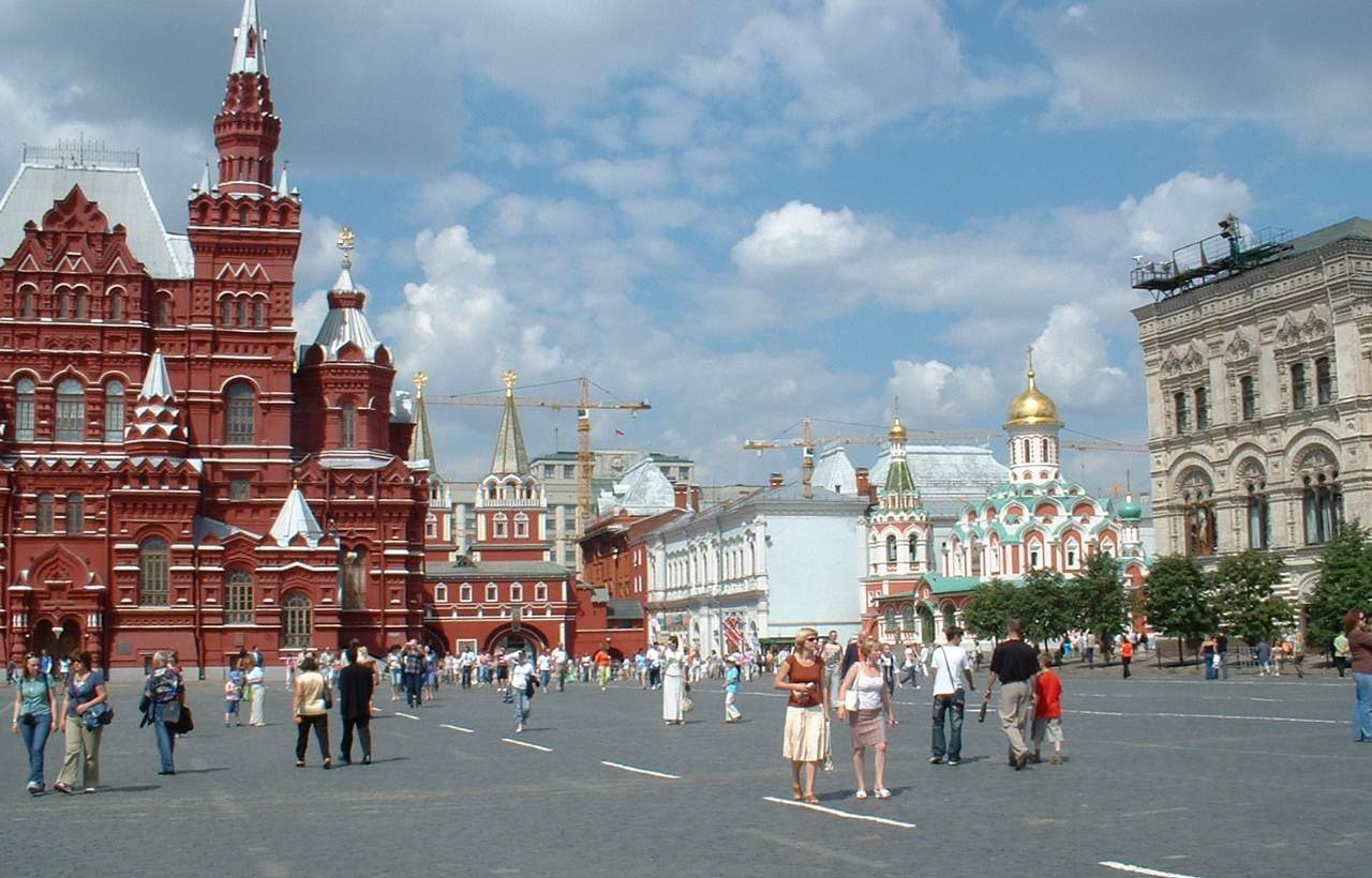 Исторический музей со стороны красной площади