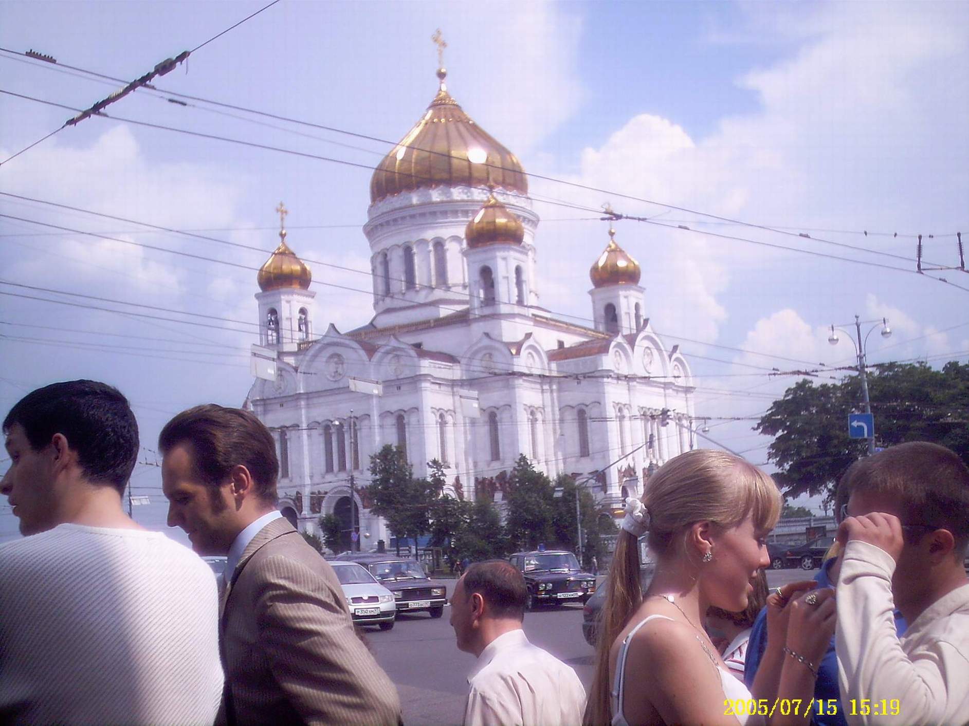 На улицах Москвы 2005 год