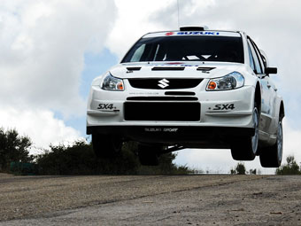 Suzuki SX4 WRC.  Suzuki