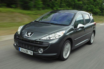 Peugeot 207 SW RC.  Peugeot