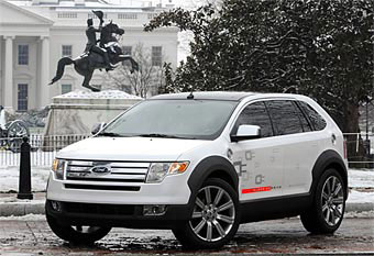 Ford Edge HySeries Drive.  Ford