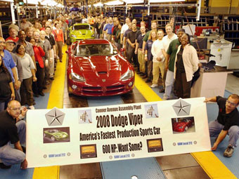 Dodge Viper SRT-10.  Dodge