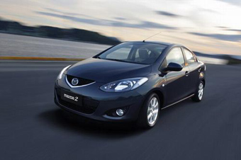 Mazda2 Sedan.  Mazda