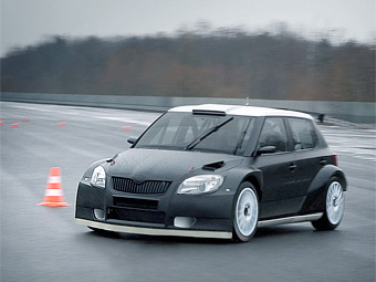 Skoda Fabia Super 2000.   Skoda