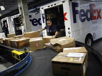   FedEx.  ©AFP