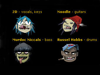 Gorillaz.      MySpace