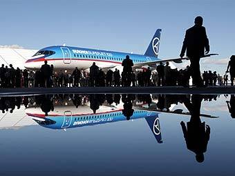 Sukhoi Superjet 100.  ©AFP