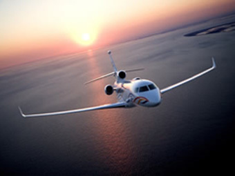 Dassault Falcon 7X.     