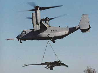  M777    V-22 Osprey.    www.defenseindustrydaily.com