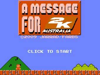   A Message For 2K Australia
