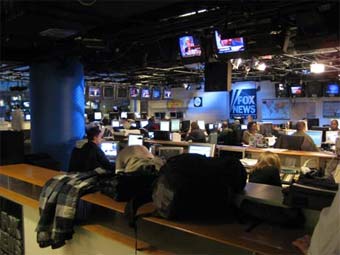 Студия Fox News. Фото Inside Cable
