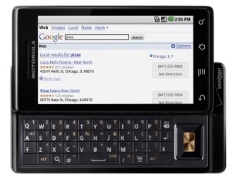 Motorola DROID.  - 