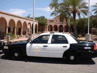 Автомобиль полиции штата Аризона. Фото с 
сайта southtucsonpolice.com