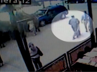 Кадр из видеозаписи 
камеры наблюдения