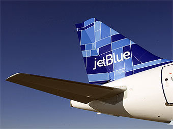 Самолет JetBlue Airways. Фото с сайта transparent.com