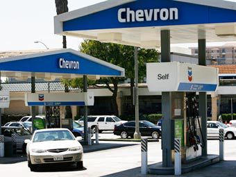 АЗС Chevron Corp. Фото ©AFP