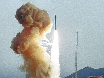 Тестовый запуск ракеты Minuteman-III. Фото Вооруженных сил США, архив