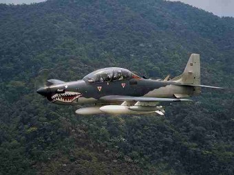 EMB-314 Super Tucano.    elec-intro.com