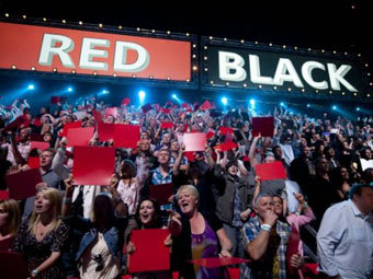   "Red or black?".    ITV
